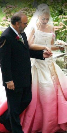 Zuma Nesta Rock Rossdale mother Gwen Stefani clad in a gorgeous wedding dress.